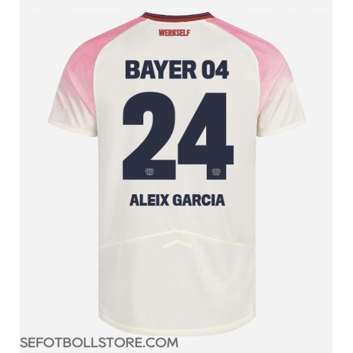 Bayer Leverkusen Aleix Garcia #24 Replika Bortatröja 2025-26 Kortärmad Bayer Leverkusen Aleix Garcia #24 Replika Bortatröja 2025-26 Kortärmad